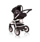Otroški voziček CoTo Baby Aprilia 3v1 - vzorčasto svetlo siv