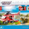 Gasilski helikopter, 300 kock za sestavljanje, cobi