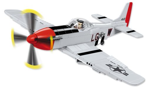 Letalo top gun mustang p-51d, 265 kock za sestavljanje, cobi
