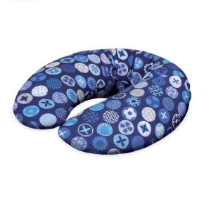 Blazina za dojenje Ceba Baby PHYSIO Mini Jersey circles blue