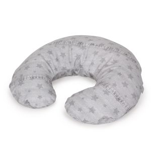 Blazina za dojenje Ceba Baby PHYSIO Mini Denim style Stars siva