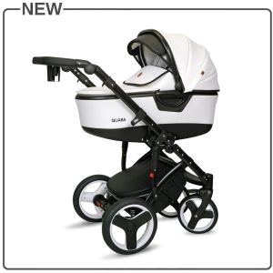 Otroški voziček CoTo Baby Quara 3v1 - WHITE ECO