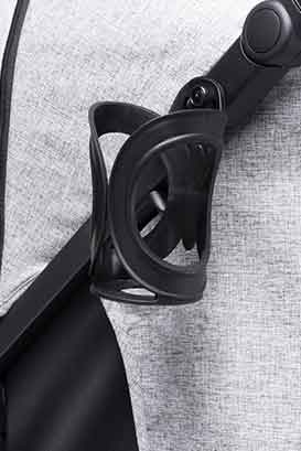 Otroški voziček 4Baby Moody new collection - black