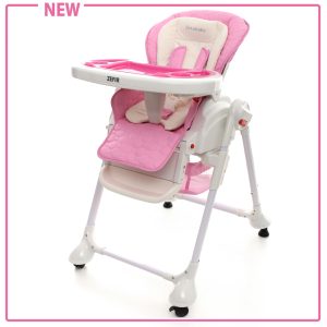 Stolček za hranjenje CoTo Baby Zefir roza