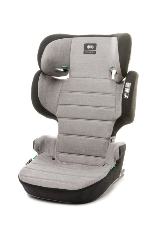 Avtosedež 4Baby Euro-Fix 105-150cm (15-36 kg) - siv