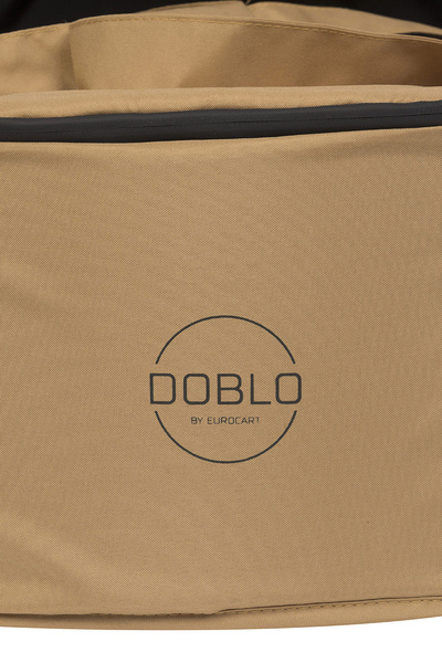 Mehka košara za otroški voziček Eurocart DOBLO Camel