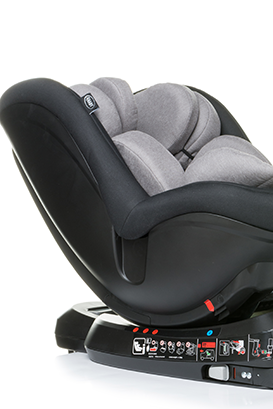 Otroški avtosedež 4Baby Nano-fix 40-105cm (0-18 kg) - graphite