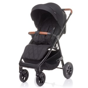 Otroški voziček 4Baby Stinger Air - black