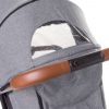 Otroški voziček 4Baby Stinger Air - black