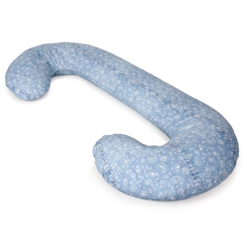 Večnamenska blazina za nosečnice Ceba Baby PHYSIO Duo Denim style Boho