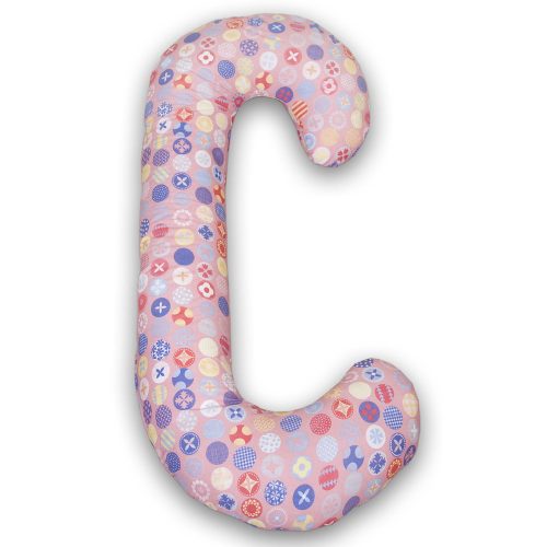 Večnamenska blazina za nosečnice Ceba Baby PHYSIO Duo Circles-pink