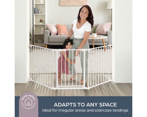 DB_discovery3_bela_otroska-trgovina03 Varnostna ograja Dreambaby Discovery 3 bela 74,5 cm – 195 cm