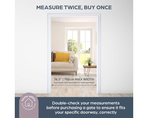 DB_discovery3_bela_otroska-trgovina06 Varnostna ograja Dreambaby Discovery 3 bela 74,5 cm – 195 cm