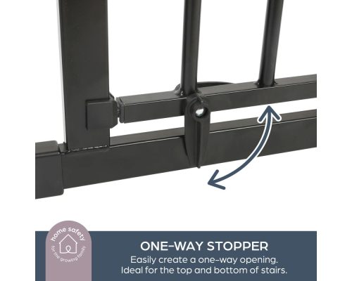 DB_discovery3_črna_otroska-trgovina06 Varnostna ograja Dreambaby Discovery 3 črna 74,5 cm – 195 cm